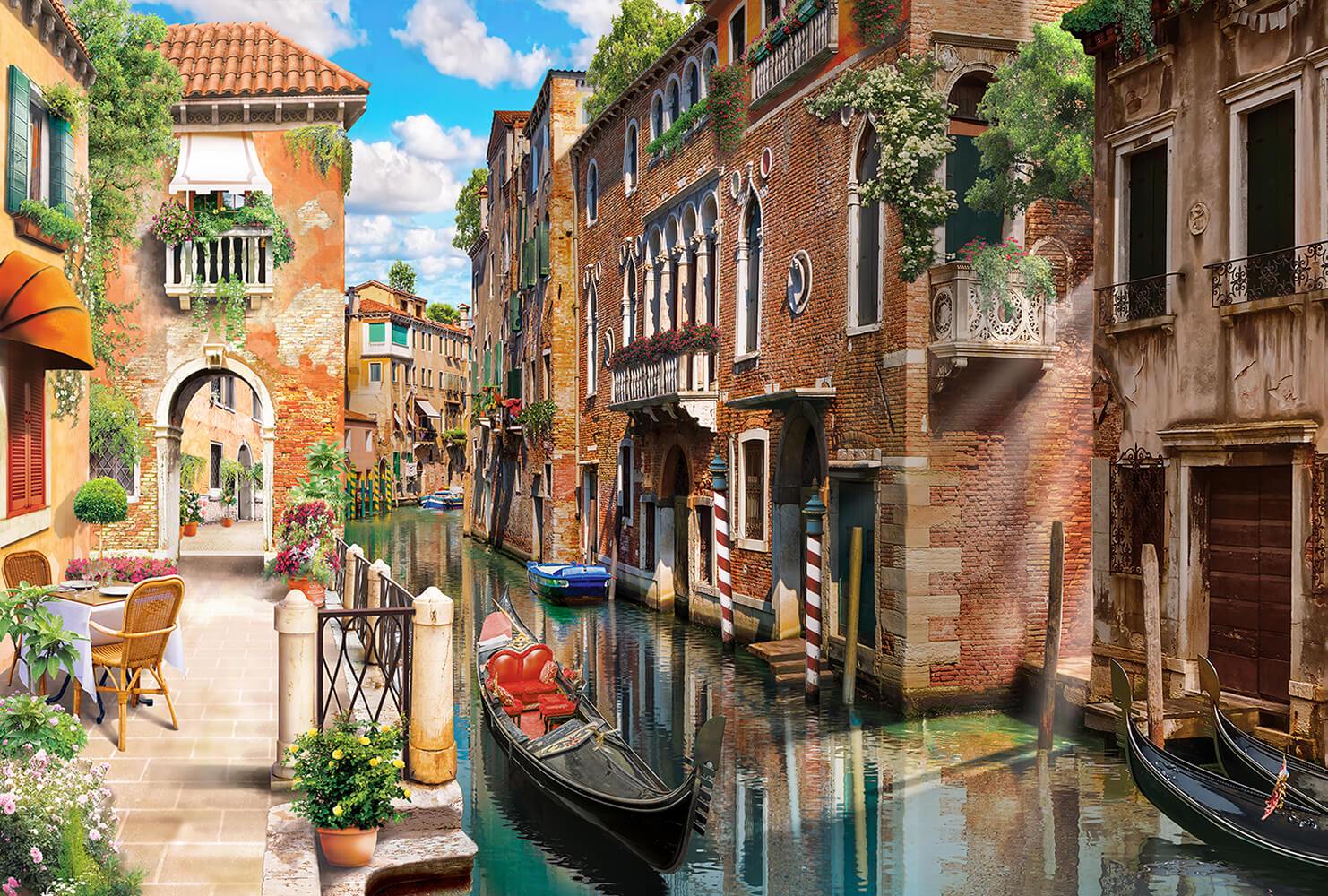 Венеция улочки фрески
